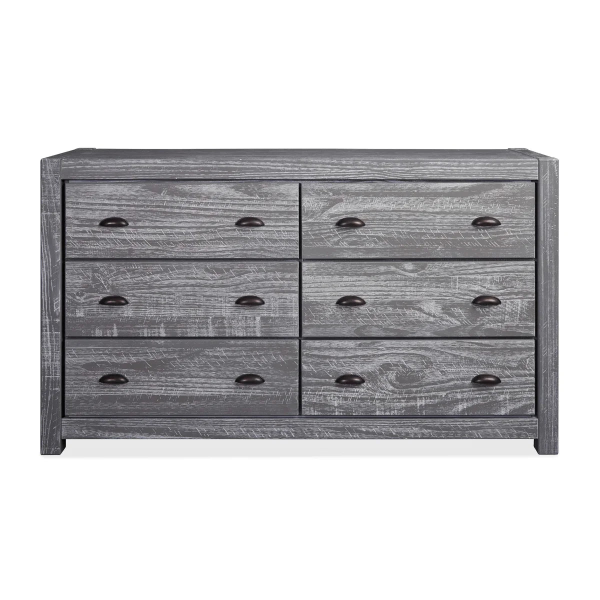 Montauk Solid Wood 59.5'' W 6 - Drawer Dresser