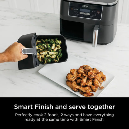 Ninja Foodi 6-in-1 8-Quart 2-Basket Air Fryer with DualZone Technology
