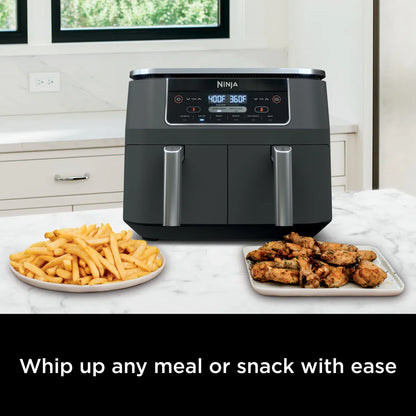 Ninja Foodi 6-in-1 8-Quart 2-Basket Air Fryer with DualZone Technology