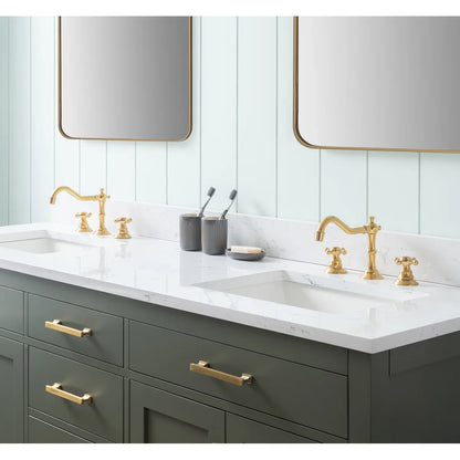 Ajhane 72" Double Bathroom Vanity Set