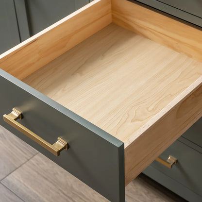 Ajhane 72" Double Bathroom Vanity Set