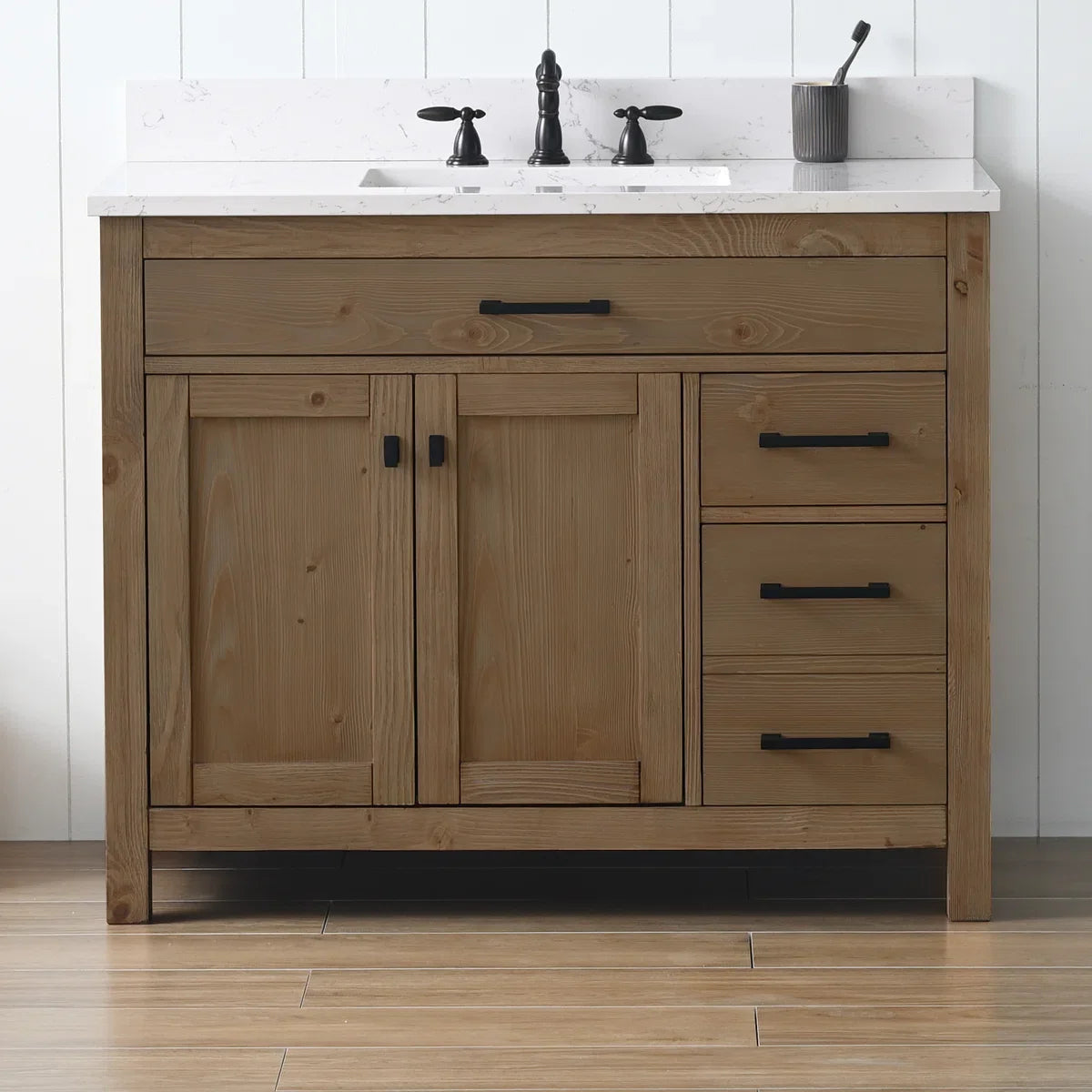 Ajiya 42" Single Bathroom Vanity Set