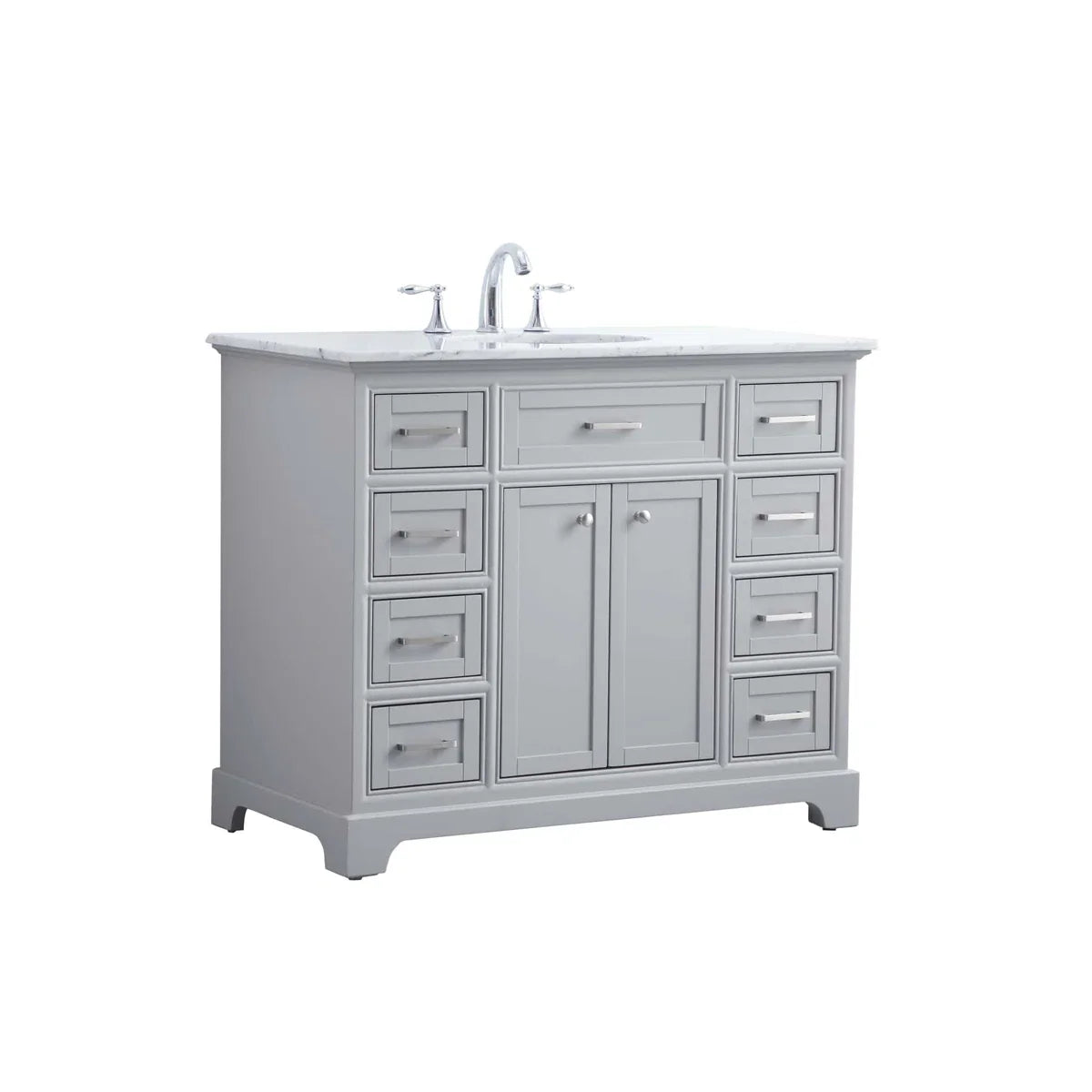 Hermes 42" Single Bathroom Vanity Set
