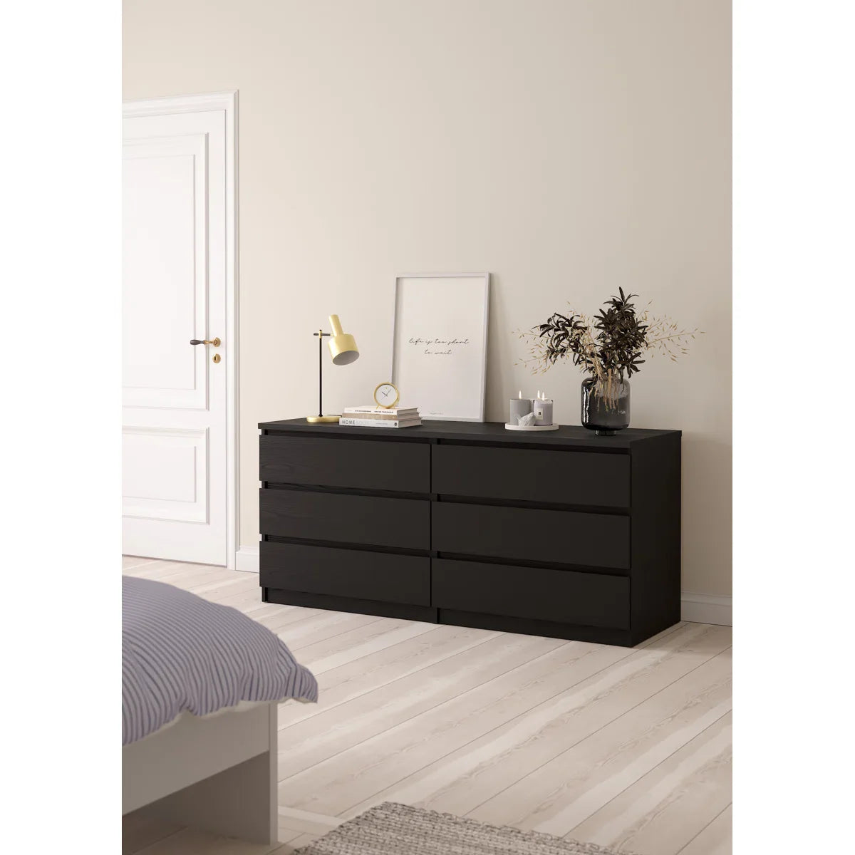 Jada 6 Drawer 60.5" W Double Dresser