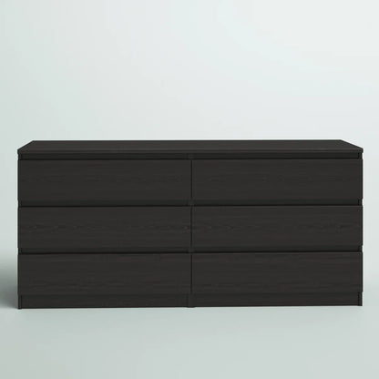 Jada 6 Drawer 60.5" W Double Dresser