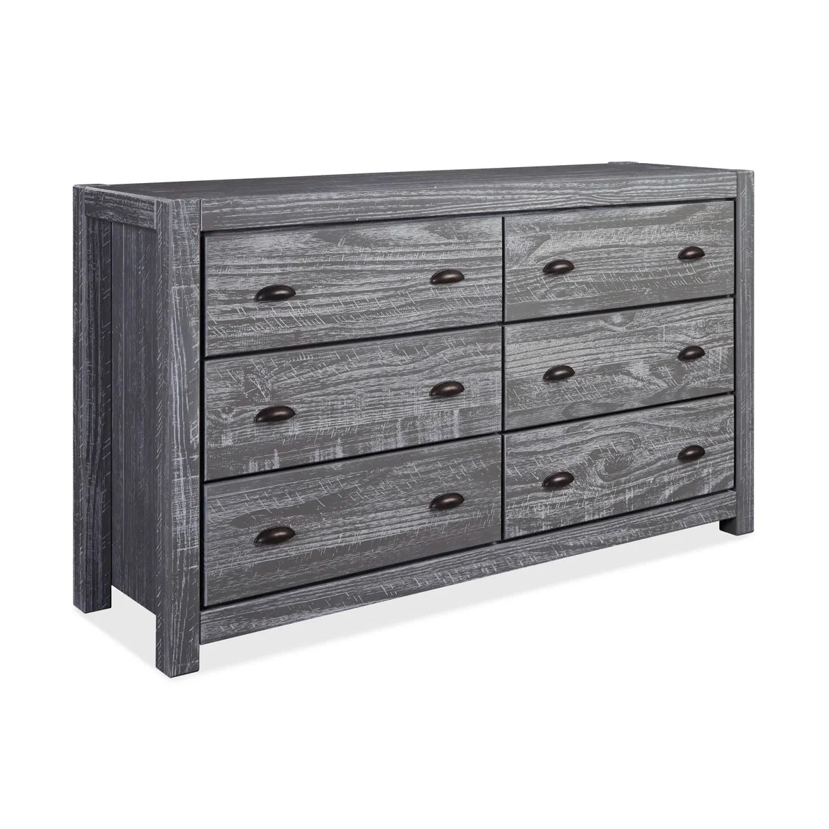 Montauk Solid Wood 59.5'' W 6 - Drawer Dresser