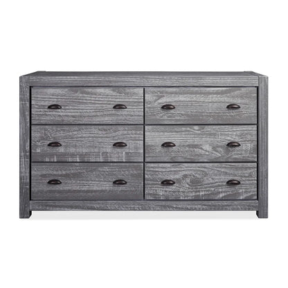 Montauk Solid Wood 59.5'' W 6 - Drawer Dresser