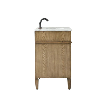 Rivers 36'' Single Bathroom Vanity with Marble Top